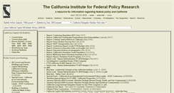 Desktop Screenshot of calinst.org