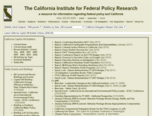 Tablet Screenshot of calinst.org